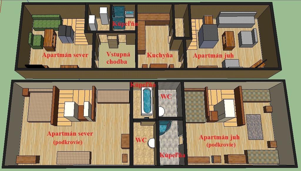 Chalupa Strba Štrba Exterior foto